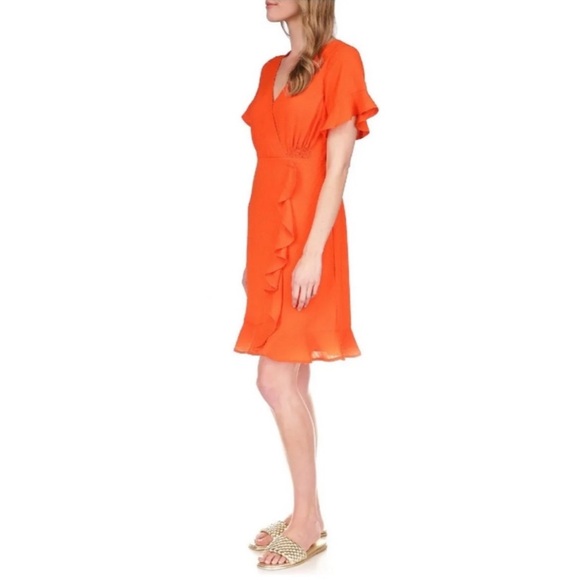 NWT Orange Michael Kors Dress - Picture 2 of 11